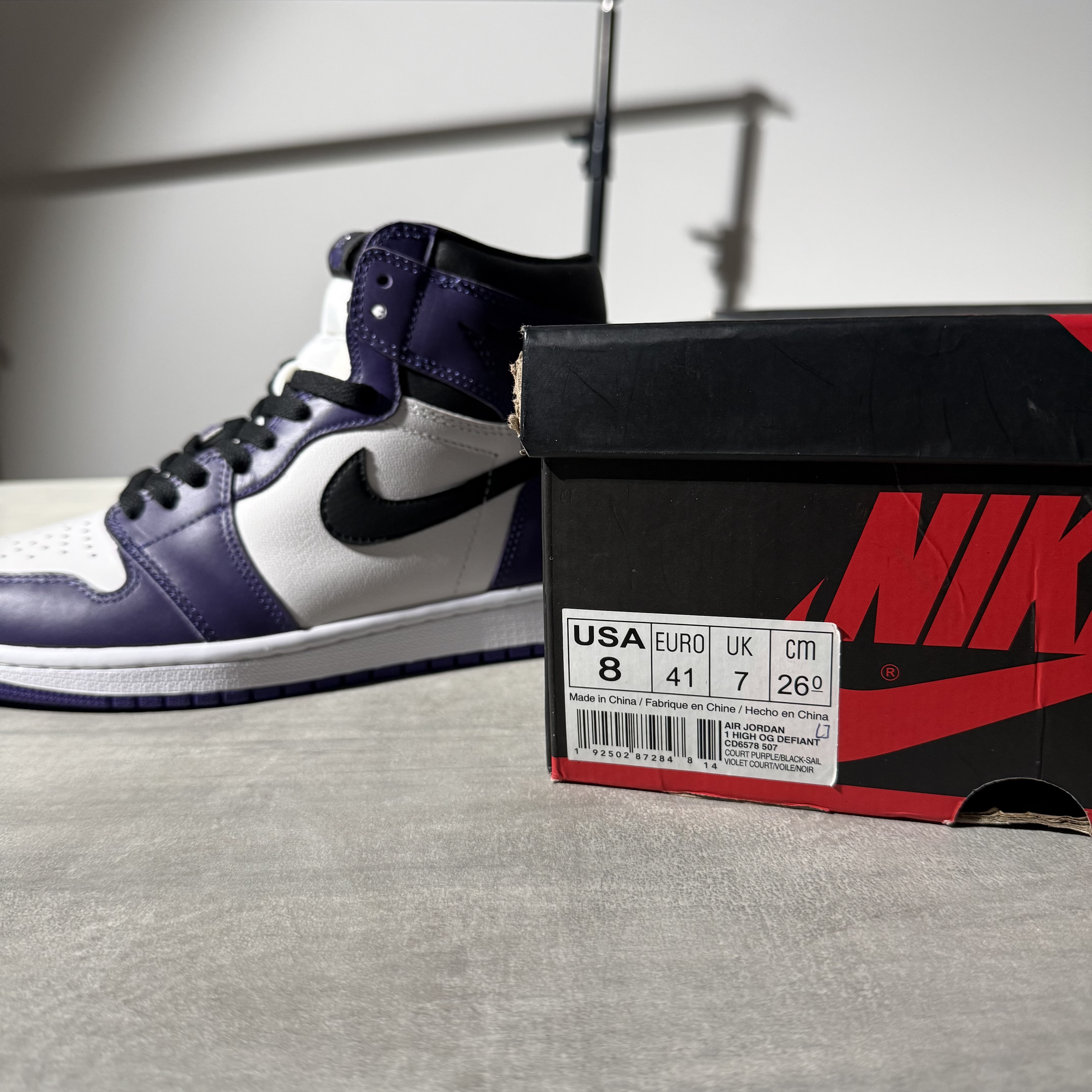 Imagen 2 de Jordan 1 Retro High Court Purple